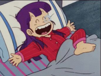 Arale durmiendo